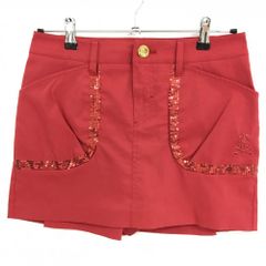 超美品】マークアンドロナ 襟付ノースリーブワンピース 蛍光イエロー