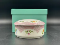 H-06022 Tiffany & Co. ティファニー ブーケ ボンボニエール 小物入れ 美品のサムネイル