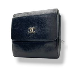 CHANEL シャネル カンボンライン 二つ折り財布 - メルカリ