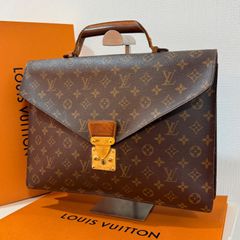 LOUIS VUITTON モノグラム ビジネスバッグ（ジャンク品） - メルカリ