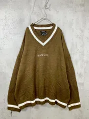 KANGOL×MONO-MART カンゴール×モノマート kn185 ニット セーター sizeF/茶 ◇■メンズのサムネイル