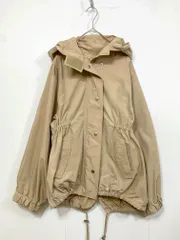 who's who Chico フーズフーチコ CHZ1082307A0002 定価9790円 スポーティーフードモッズブルゾン ジャケット sizeF/ベージュ ■■レディースのサムネイル