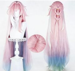 신품 미사용 붕괴 스타 레일 쿠레네 코스프레 가발 롱 가발 wig 애니메이션