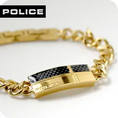【新品】ポリス POLICE ジュエリー・アクセサリー メンズ GB0081802  FIBERSKINのサムネイル