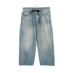 BALENCIAGA バレンシアガ ドローストリング オーバーサイズ ダメージ加工 バギー デニムパンツのサムネイル
