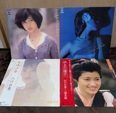 山口百恵 赤い疑惑 テレビドラマ名場面集 レコード 美品 - メルカリ