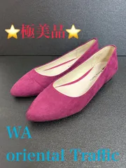 ダブルエー オリエンタルトラフィック 25cm WA ORiental TRaffic パンプス ポインテッドトゥ スウェード ピンク 40 レディース WOMEＮおしゃれ おでかけのサムネイル