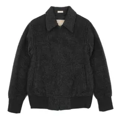 アンダーカバーUNDERCOVER AMBIVALENCE期 Small part シャギーウールエクスチェンジブルゾン チャコールFのサムネイル