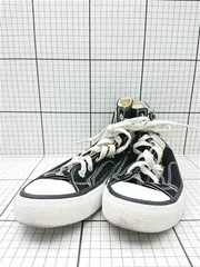 ◇ Θ リザード ReZARD キャンバス ハイカットスニーカー サイドイエローロゴ刺繍 ブラック系 24.0cm レディース E 【1604220002029】のサムネイル