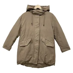 23区(ニジュウサンク) ダウンコート サイズ32 XS レディース美品  - ベージュ 長袖/ジップアップ/冬