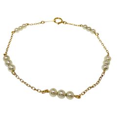 K18 ゴールド パール ブレスレット TASAKI - メルカリ