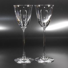 W36【極美品】Baccarat バカラ フロール ワイングラス 9.3cm 
