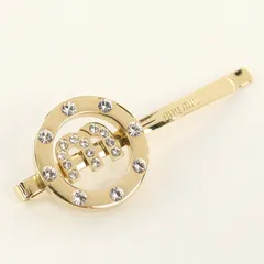 MIUMIU(OUTLET) ミュウミュウ アウトレット メタル ヘアクリップ ヘアアクセサリー メタル【中古】 レディースのサムネイル