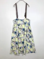 PROPORTION プロポーション ボディドレッシング サロペット スカート size3/黄 ■■レディースのサムネイル