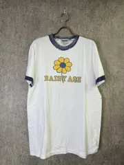 【中古】BOWWOW ﾊﾞｳﾜｳ BEAMSBOY ﾋﾞｰﾑｽﾎﾞｰｲ RINGER TSHIRT ﾘﾝｶﾞｰ Tｼｬﾂ DAISY ACE 別注 25SS ﾎﾜｲﾄ ONE 33925624のサムネイル