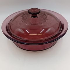 希少！廃盤カラー】クランベリーCORNING1156 耐熱ガラス ビジョン 