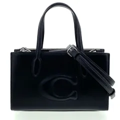COACH コーチ ニーナ スモール  トートバッグ レディース ブラック 中古