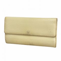 Y441○希少○ eb.a.gos エバゴス 三つ折り財布 ウォレット ゴールド