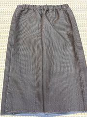 ⭐️筆タググレー巻きスカート風極美品⭐️ - メルカリ