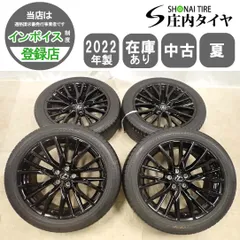夏 4本SET 会社宛 送料無料 235/50R20×8J 100VブリジストンALENZA 001 1 2022年製 レクサス RX Fスポーツ 純正アルミ LEXUS 特価 NO,I4819のサムネイル