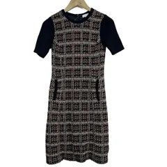 MACKINTOSH PHILOSOPHY(マッキントッシュフィロソフィー) ワンピース サイズ36 M レディース - ダークネイビー×レッド×アイボリーのサムネイル