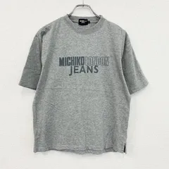 古着 used　MICHIKO LONDON JEANS　ミチコロンドンジーンズ　半袖プリントTシャツ　グレー　Mサイズ【値引き交渉OK！】のサムネイル