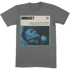 MORRISSEY　モリッシー　THE SMITH　ザ・スミス　International Playboys　半袖フォトプリントＴシャツ　バンドT　GILDANボディ　オフィシャル　グレー　Lサイズ【新品・正規品】【値引き交渉OK！】のサムネイル