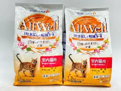 【新品】2個セット！オールウェル 1.3kg 成猫 ◆賞味期限 2026年7月のサムネイル