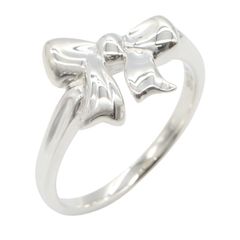 研磨済】Tiffany & Co. リボン リング シルバー 8号 - メルカリ