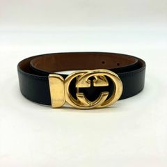 GUCCI インターロッキングG ベルト 546386 レッド BM78 - メルカリ