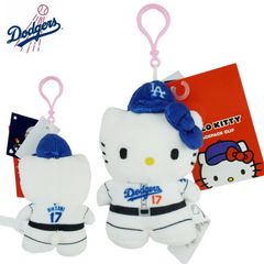 MLB ドジャース キティ　チャーム　キーホルダー　foco MLB ドジャース キティ チャーム キーホルダー foco - メルカリ
