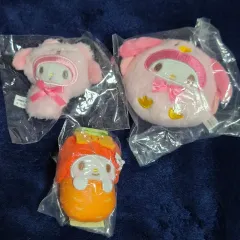 サンリオ マイメロディ マスコット ぬいぐるみ ガチャ まとめ 出品