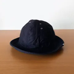 【新品/アウトレット品】デコー DECHO / (5-2SD25) (DECHO FATIGUE HAT) NAVY サイズ２ / ユニセックス 帽子 ハット バケットハット コットン 薄手 無地 シンプルのサムネイル