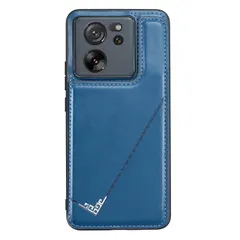 【Aqier】互換性 Mi 13T/13T Pro/Redmi K60 Ultra 用(ネイビーブルー) シャオミ ミー13tプロ スマホケース 背面カード 収納 軽量 多機能 手帳型カバー シャオミ mi13tpro BLUEのサムネイル