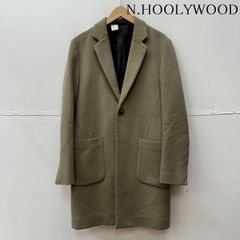 o*9様 N.HOOLYWOOD エヌハリウッド コート ボア ツイード N.HOOLYWOOD】 エヌハリウッド ウールコート X956 - メルカリ