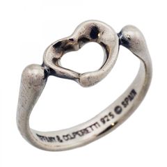 Tiffany & Co. Open Heart Ring Silver10号 - メルカリ