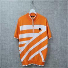 FR2 GOLF ゴルフウェア 140 半袖 ポロシャツ ブラック 希少サイズ