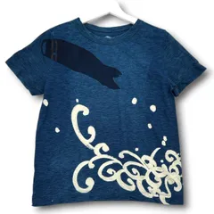 45R フォーティーファイブアール インディゴ染めTシャツ 半袖 Ｔシャツ トップス インディゴ サイズ2 レディース 夏 ゴーゴー古着マルイファミリー溝口店 2 No.823のサムネイル