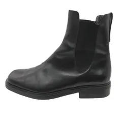 Salvatore Ferragamo サルヴァトーレフェラガモ ブーツ レザー サイドゴア 靴 ブラック 5 2/1 23cm レディース 【中古】