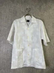 【中古】NEEDLES ﾆｰﾄﾞﾙｽ CABANA SHIRT POLKA DOT ENB ｶﾊﾞﾅｼｬﾂ 半袖 刺繍 ｵｰﾌﾟﾝｶﾗｰ 日本製 ﾎﾜｲﾄ XS 33959758のサムネイル