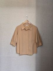 MICA&DEAL ベージュ 半袖シャツ ショート丈 | Mercari