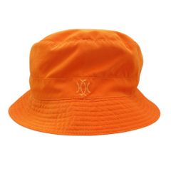 エルメス　モッチ　バケットハット　ジップアップ　ダークブラウン　60 エルメス モッチ バケットハット ジップアップ ダークブラウン 60