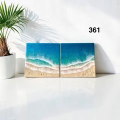 341波アート ホヌ インテリア オーシャンアート 木製MDF - メルカリ