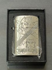 zippo 仁丹 4面ゴールド 限定品 特殊加工品 年代物 2004年製 silver 