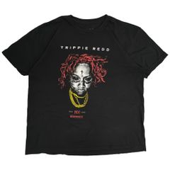 TRIPPIE REDD 트리피·레드 반소매 T셔츠 뮤지션 블랙(맨즈 L) 중고 헌 옷 Y3144