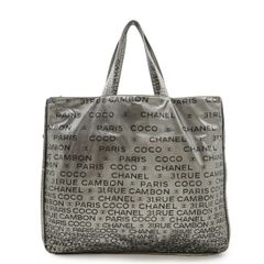 CHANEL 31 RUE CAMBON トートバッグ シルバー - メルカリ
