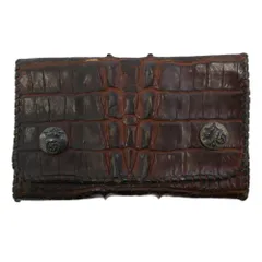 GABOR ガボール G-CROWN ALLIGATOR Gクラウン アリゲーター ウォレット 長財布 ブラウン系【中古】のサムネイル