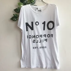 美品✨ ファイブプレビュー 5PREVIEW  プリント Tシャツ ホワイト ロゴ 半袖のサムネイル