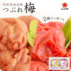 梅干し 減塩 塩分3% 紀州南高梅 270g はちみつ しそ 漬け 味 つぶれ梅 訳あり お試し 国産【トノハタ公式】｜ 低塩 お徳用 お得 天然塩 天日塩 梅流し お試し アウトレット 食品 はねだし 和歌山 梅 梅床 お取り寄せ 人気 おすすめのサムネイル