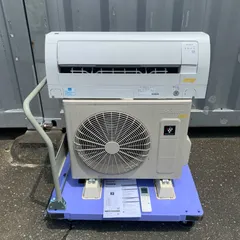 ◯2024年製　SHARP ルームエアコン　14畳用　200v AY-S40V2-W 室外機室内機セットのサムネイル